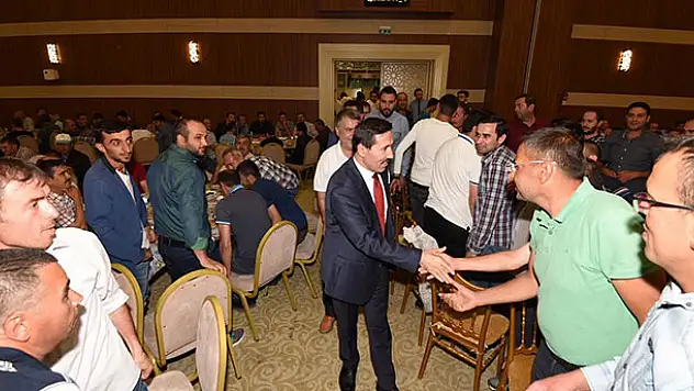 Başkan Kılca, belediye personeliyle iftar yaptı