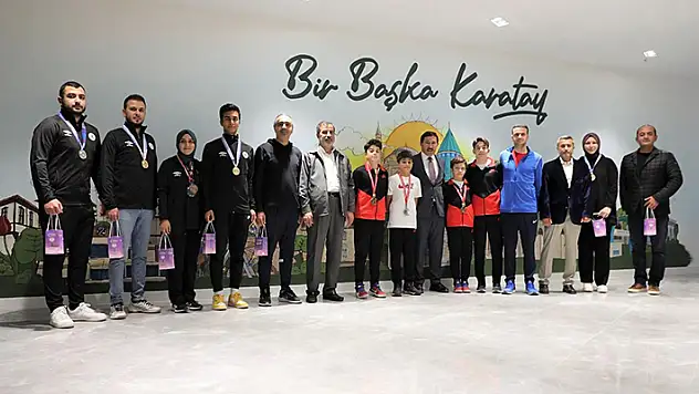 Başkan Kılca'dan başarılı sporcu ve antrenörlere ödül