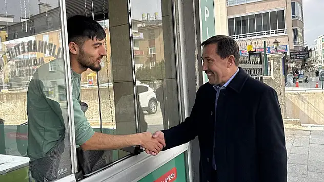 Başkan Kılca'dan esnaf ziyareti 
