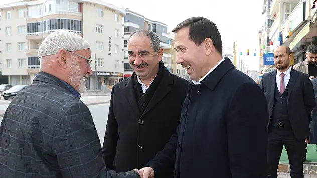 Başkan Kılca'dan, Karakayış esnafına ziyaret