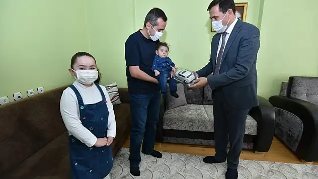Başkan Kılca'dan şehit ailesiyle bayramlaştı