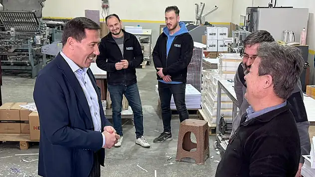 Başkan Kılca, esnaf ziyareti gerçekleştirdi