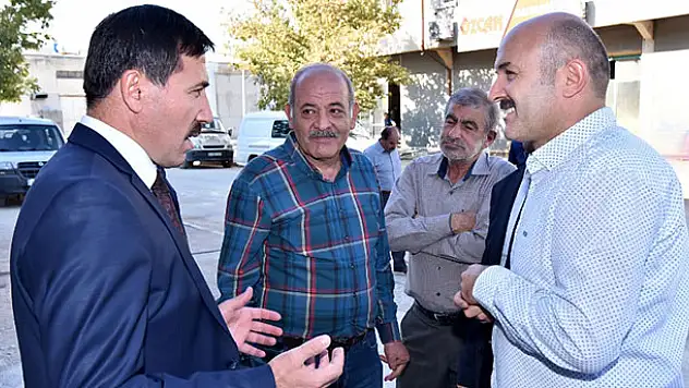 Başkan Kılca esnaf ziyaretine devam ediyor
