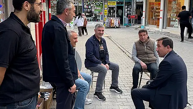 Başkan Kılca esnafları ziyaret etti