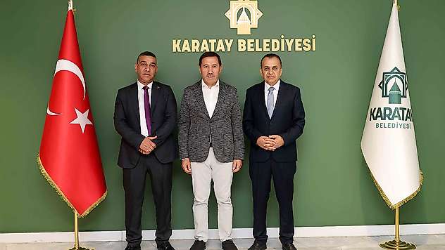 Başkan Kılca Filistin heyetini ağırladı