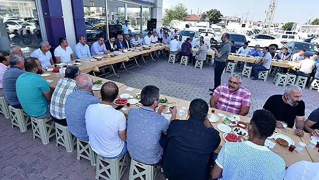 Başkan Kılca, Galericiler Sitesi esnafıyla buluştu