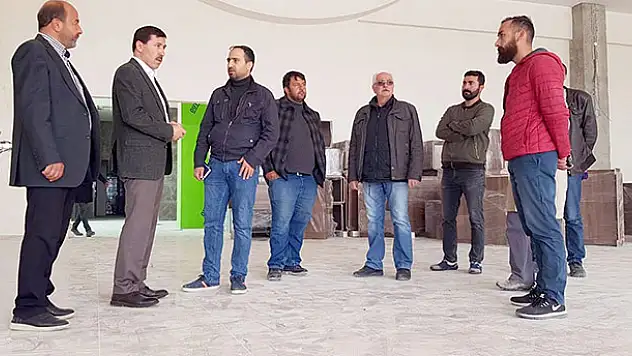 Başkan Kılca İsmil Termal Tesislerini inceledi