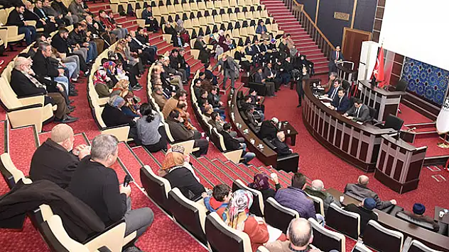 Başkan Kılca Karatay Söz Meclisi'nde vatandaşı dinledi
