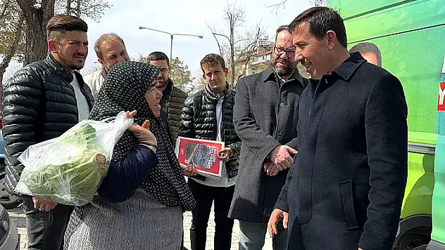 Başkan Kılca, Karataylı'ya  hizmetlerini anlattı