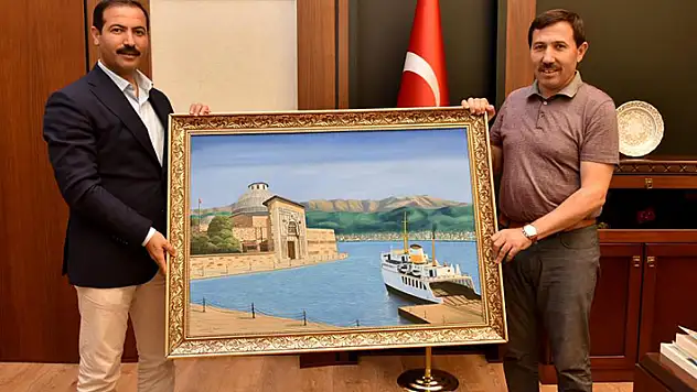 Başkan Kılca, kardeş şehir belediye başkanı Geylani ile istişarede bulundu
