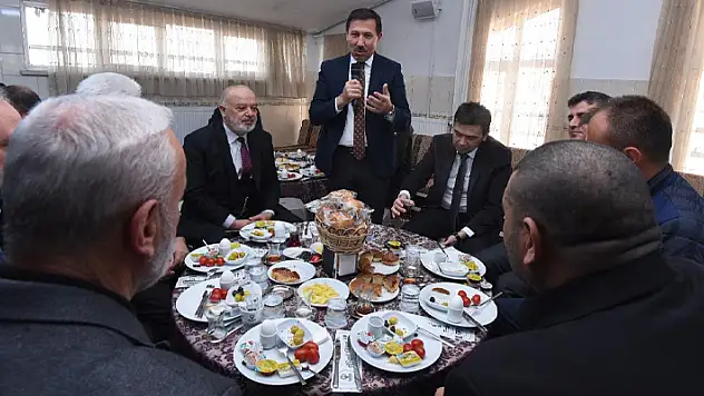 Başkan Kılca, Kur'an Kursu'nda vatandaşlarla bir araya geldi