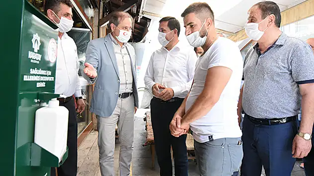 Başkan Kılca: 'Pandemi sürecinde başarılı bir sınav veriyoruz'
