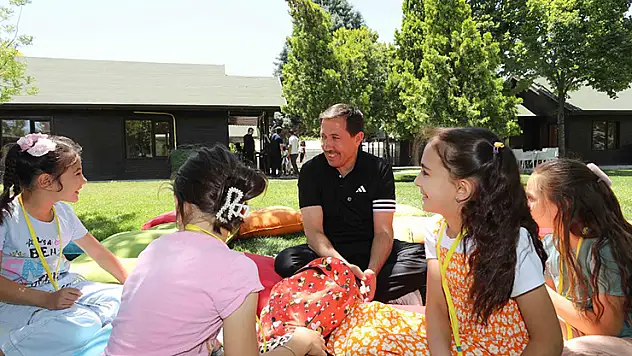 Başkan Kılca Tabiat Mektebi Yaz Okulu'nu ziyaret etti