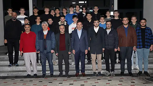 Başkan Kılca ve Demirci öğrencilerle bir araya geldi