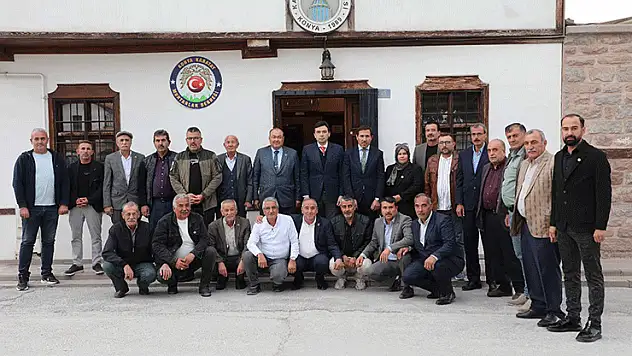 Başkan Kılca ve Kaymakam Ayhan, muhtarlarla bir araya geldi