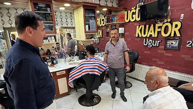 Başkan Kılca'dan sağlık merkezi ve esnaf ziyareti