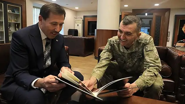 Başkan Kılca'dan Tümgeneral Tayanç'a teşekkür