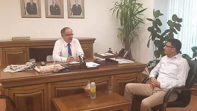 Başkan Olgun'dan Milletvekili Kalaycı'ya ziyaret