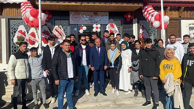Başkan Oprukçu'nun ailesi adına yaptırdığı Aile Sağlığı Merkezi açıldı
