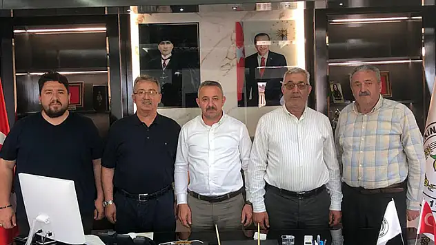 Başkan Orhan'a hayırlı olsun ziyareti