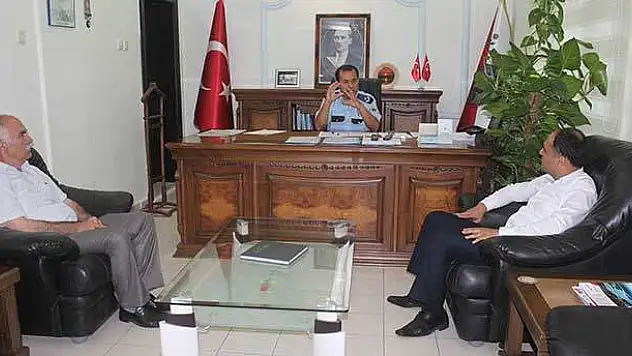 Başkan Özaltun'dan Emniyet Teşkilatına Başsağlığı Ziyareti