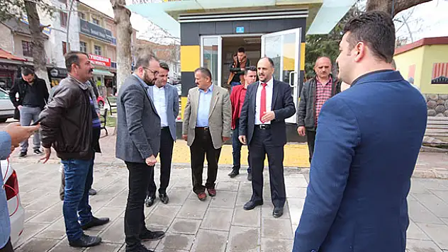 Başkan Özaltun, taksici esnafıyla buluştu