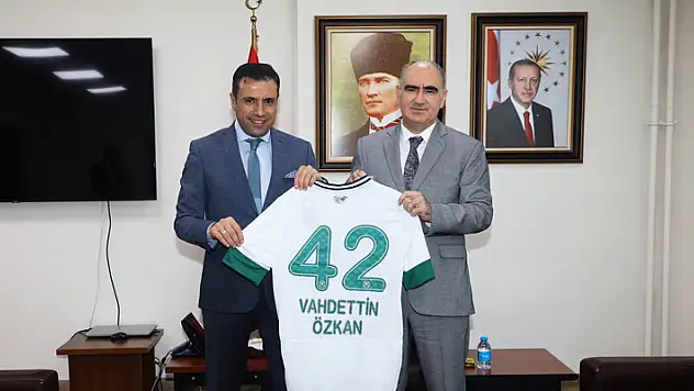 Başkan Özgökçen'den, Vali Özkan'a ziyaret