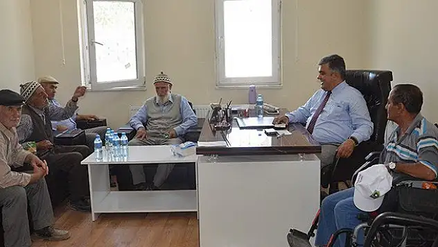 Başkan Özgüven Hortu'da Vatandaşları Dinledi