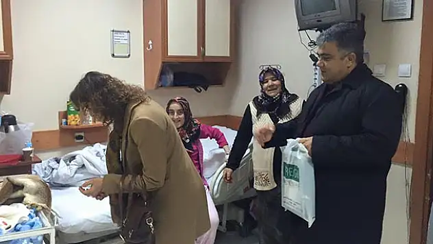 Başkan Özgüven yeni yıla ziyaretlerle girdi