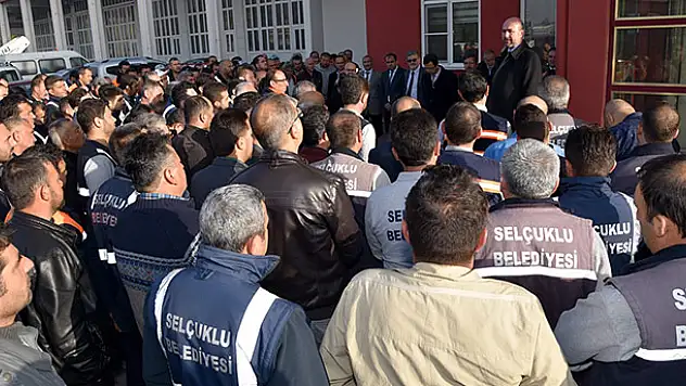 Başkan Pekyatırmacı, belediye personeliyle bir araya geldi