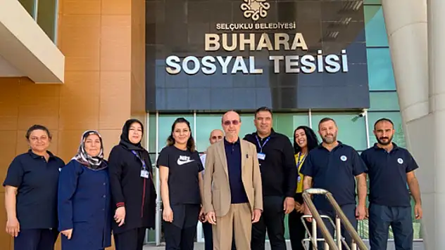 Başkan Pekyatırmacı Buhara Sosyal Tesisi'ni ziyaret etti