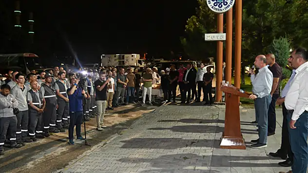 Başkan Pekyatırmacı'dan bayram mesaisindeki personele ziyaret
