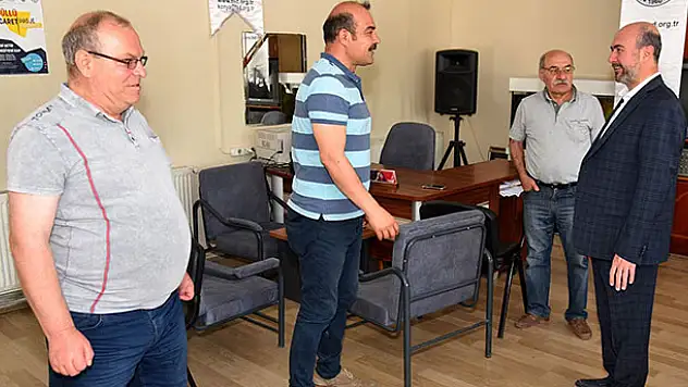 Başkan Pekyatırmacı'dan esnaf ziyareti