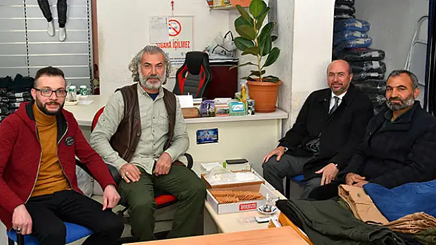 Başkan Pekyatırmacı'dan vatandaşa teşekkür ziyareti