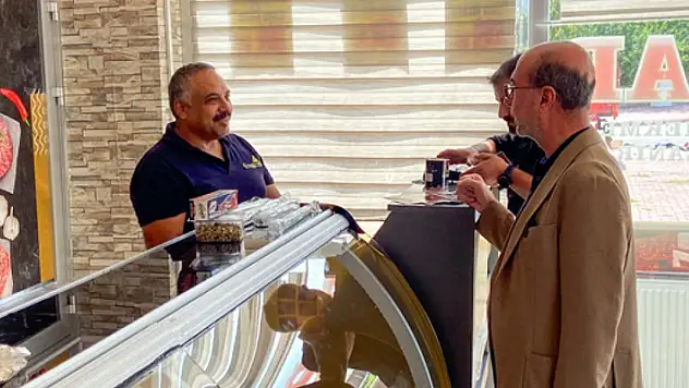 Başkan Pekyatırmacı esnaf ziyaretlerini sürdürüyor