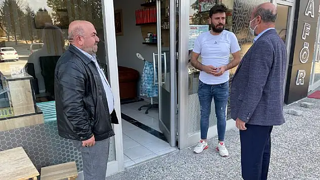 Başkan Pekyatırmacı esnafla buluştu
