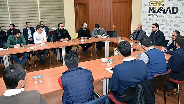 Başkan Pekyatırmacı, genç iş adamlarıyla buluştu