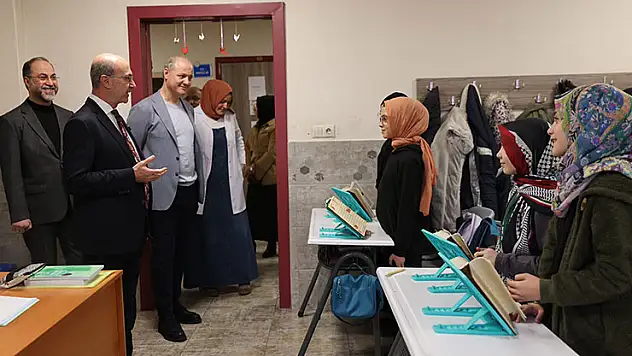 Başkan Pekyatırmacı, haftaya Kur'an Kursu ziyareti ile başladı