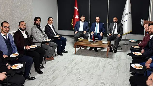 Başkan Pekyatırmacı iş adamlarıyla buluşmaya devam ediyor