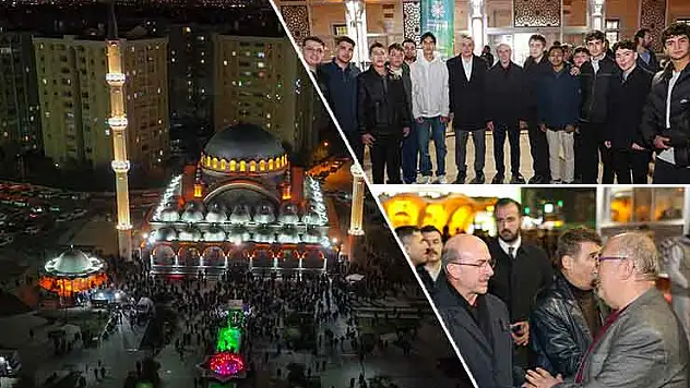 Başkan Pekyatırmacı, Kadir Gecesi'nde vatandaşlarla bir araya geldi