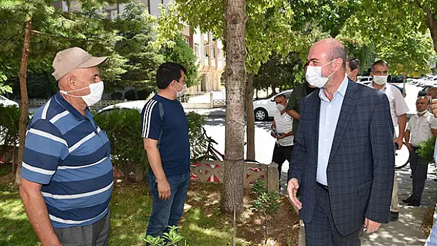 Başkan Pekyatırmacı mahalle ziyaretlerini sürdürüyor