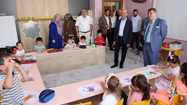 Başkan Pekyatırmacı, minik öğrencilerle bir araya geldi 