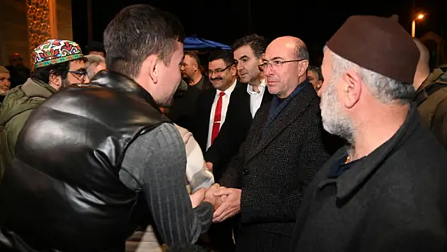 Başkan Pekyatırmacı, Miraç Kandili programında vatandaşlarla bir araya geldi
