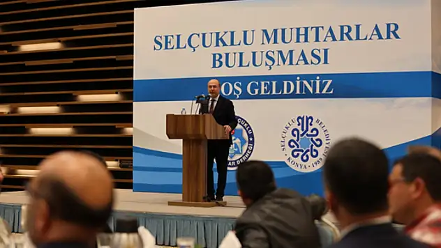 Başkan Pekyatırmacı, muhtarlarla bir araya geldi