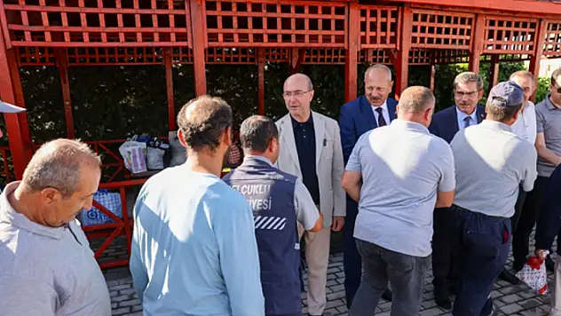 Başkan Pekyatırmacı, personeliyle bayramlaştı 