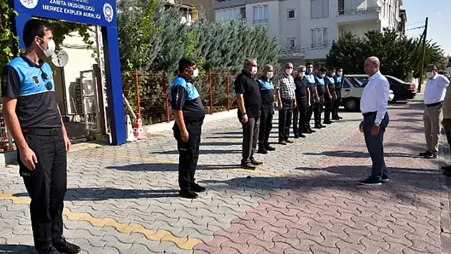 Başkan Pekyatırmacı personelle bayramlaştı