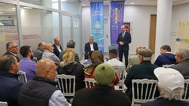 Başkan Pekyatırmacı, 'Vatandaş Soruyor Başkan Cevaplıyor' programı kapsamında vatandaşlarla bir araya geldi