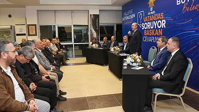 Başkan Pekyatırmacı, 'Vatandaş Soruyor, Başkan Cevaplıyor' programı çerçevesinde vatandaşlarla bir araya geldi