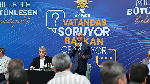 Başkan Pekyatırmacı, vatandaşların sorularını cevapladı