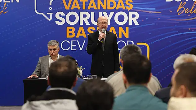 Başkan Pekyatırmacı vatandaşların sorularını yanıtladı